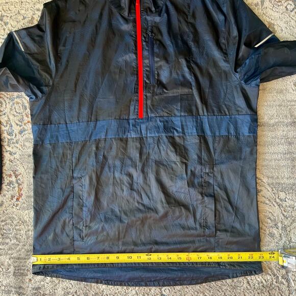 Mens Brooks LSD Pullover Windbreaker Breathable Jacket Size Large - Picture 13 of 15